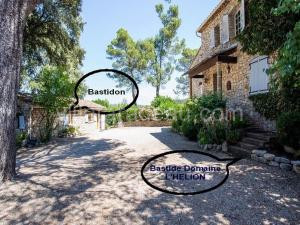 BASTIDON 4 à 10 Personnes Domaine L'HELION à Taradeau
